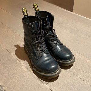 Navy blue Dr. Martens